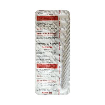 MEFRIN 500 Tablet 10's - Pain relief-Nsa