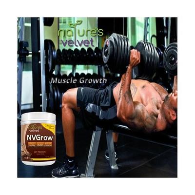 Natures Velvet NVGrow Soy Protein Powder - Chocolate Flavour 300 gm - Health Products
