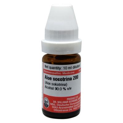 Dr. Willmar Schwabe Aloe Socotrina 200Ch Drops 10 ml - Dilutions