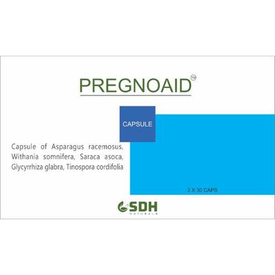 Shree Dhanwantri Herbals Naturals Pregnoaid Capsule (Pack of 2 x 30's) 60's - Speciality Medicines