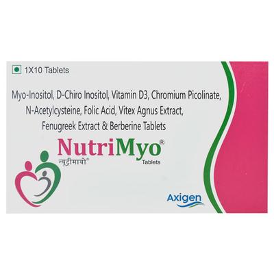 NUTRIMYO Tablet 10's - Supplements-Vam