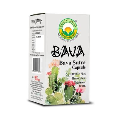 Basic Ayurveda Bava Sutra Capsule 40's - Speciality Medicines
