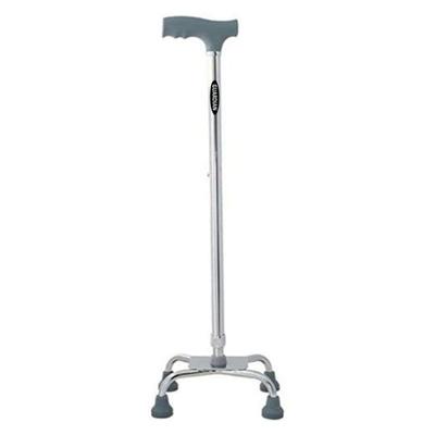 Guardian 4 Leg Walking Stick - Grey - Walker & Walking Stick