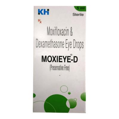 MOXIEYE D Eye Drops 5ml - Eye Infections-Eaa