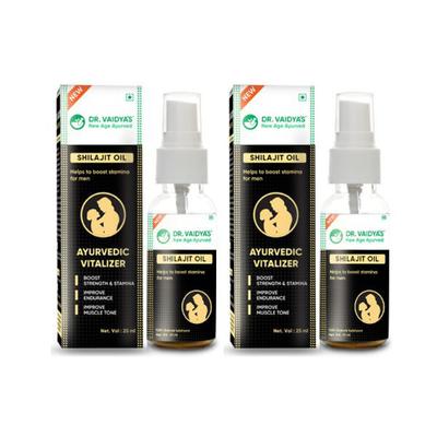 Dr. Vaidya's Shilajit Oil (Pack of 2 x 25 ml) - Sexual Healthcare
