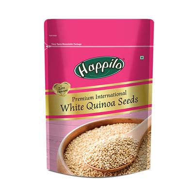 Happilo Premium International White Quinoa Seeds 500 gm - Nutritional Bars