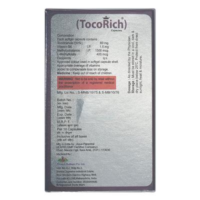 TOCORICH Softgel Capsule 10's - Supplements-Vam
