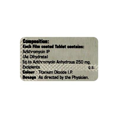 ENVOZI 250mg Tablet 6's - Bacterial Infections-Mac