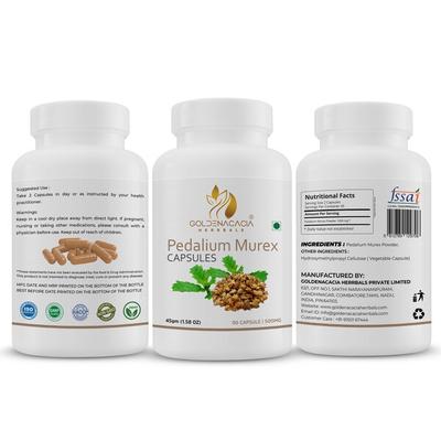 Goldenacacia Herrbals Pedalium Murex 500 mg Capsule 90's - Pure Herbs