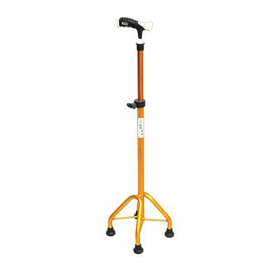 Entros Height Adjustable Walking Stick 4 Leg (KL945L) - Wheelchairs & Walking Sticks