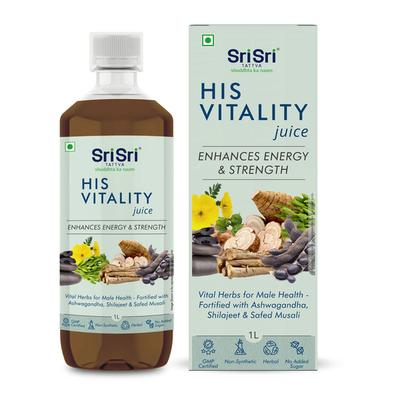 Sri Sri Tattva His Vitality Juice 1000 ml - Ayurvedic Juices