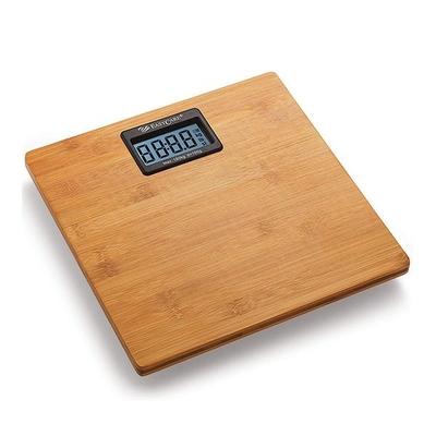 EasyCare Digital Electronic Weighing Scale (EC-3336) - Brown - Health Monitors And Equipment