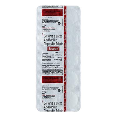 BACSTAN 200mg Tablet 10's - Bacterial Infections-Cep