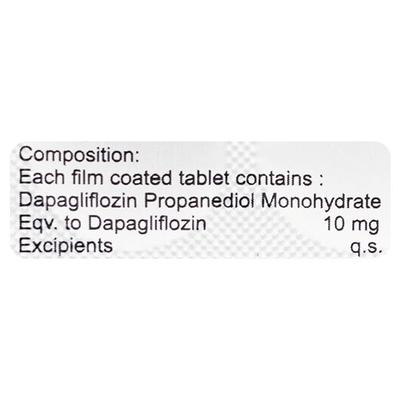 DAPAGREAT 10 Tablet 15's - Diabetes-Ant