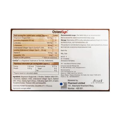 OSTEOSYN Tablet 10's - Supplements-Sup