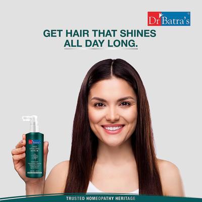 Dr Batra's Shampoo 500 ml + Hair Fall Control Oil 200 ml + Hair Vitalizing Serum 125 ml - Hair Treatment