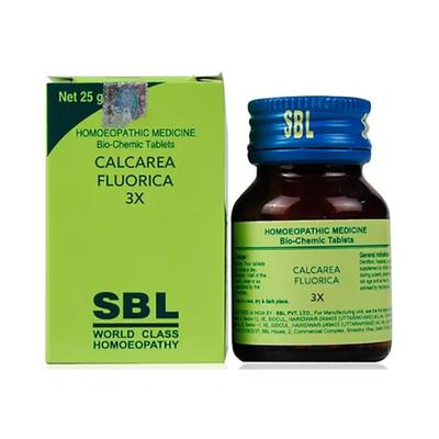 Dr. Reckeweg Calcarea Fluorica 3X Tablet 25 gm - Triturations (Homeo Tablets)
