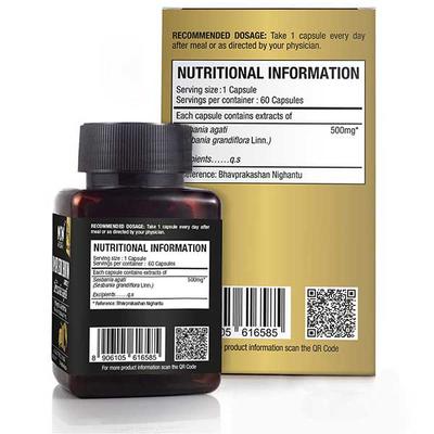 WOW Life Science Ayurvedic Biotin Veg Capsule 60's - Hair & Skin