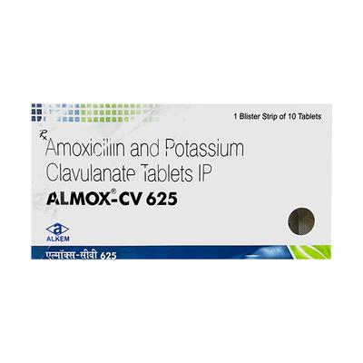 ALMOX CV 625 Tablet 10's - Bacterial Infections-Pen