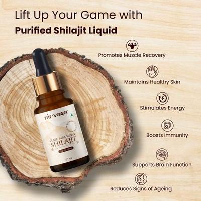 Nirvasa Pure Himalayan Shilajit Liquid 30 ml - Sexual Care