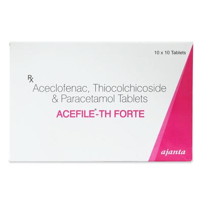 ACEFILE TH FORTE Tablet 10's - Pain relief-Nsa
