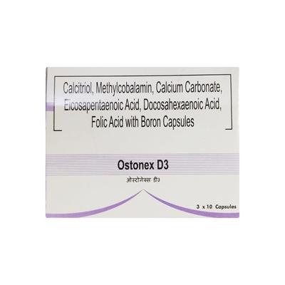 Ostonex D3 Capsule 10'S - Supplements-Sup