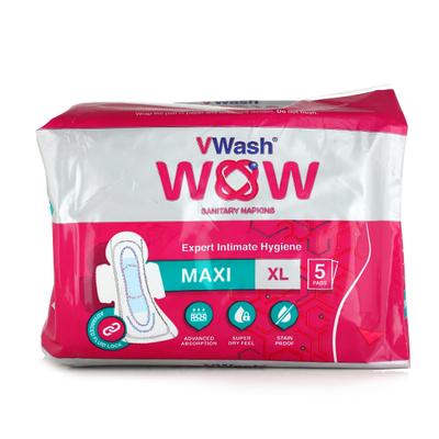 VWash WOW Maxi Sanitary Pad (XL) 5s - Sanitary Napkins