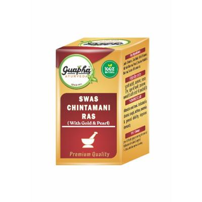 Guapha Ayurveda Swas Chintamani Ras (with Gold & Pearl) Tablet 50's - Speciality Medicines
