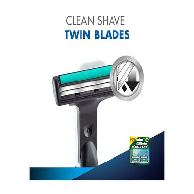 Gillette Vector+ Cartridges 4's - Razors &amp; Cartridges