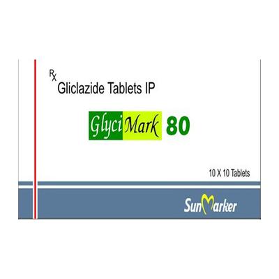 GLYCI MARK 80mg Tablet 10's - Diabetes-Ant