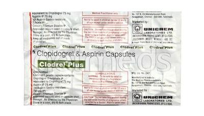 Clodrel Plus Capsule 10'S - Blood Clot-Ant
