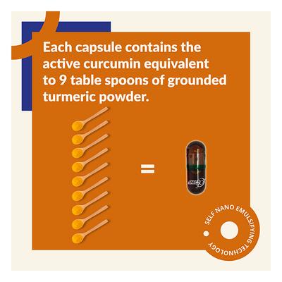 Snec30 Curcumin Capsules 120's - Herbal Dietary Supplement