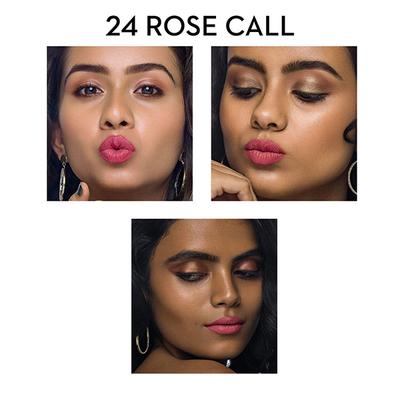SUGAR Cosmetics Nothing Else Matter Longwear Lipstick - 24 Rose Call (Nude Rose) 3.5 gm - Lipsticks