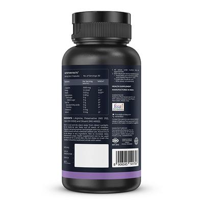 Nutrabay Pro L Arginine Capsule 60's - Amino Acids