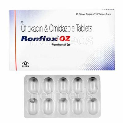 Ronflox OZ Tablet 10'S - Bacterial Infections-Qui