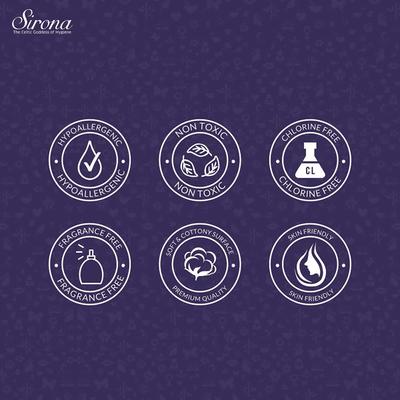 Sirona Small Panty Liners (Pack of 2 x 30's) - Panty Liners