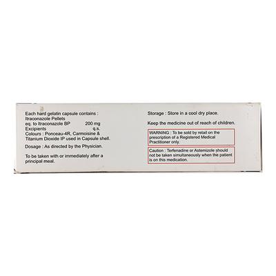 Candicom 200mg Capsule 10'S - Fungal Infections-Anf
