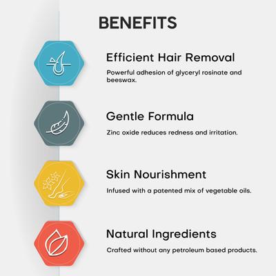 Rica Liposoluble Wax - Strawberry 800 ml - Shaving & Hair Removal