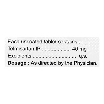 OPTEL 40mg Tablet 10's - Hypertension-Ang