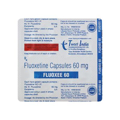 FLUOXEE 60mg Capsule 10's - Depression-Ant