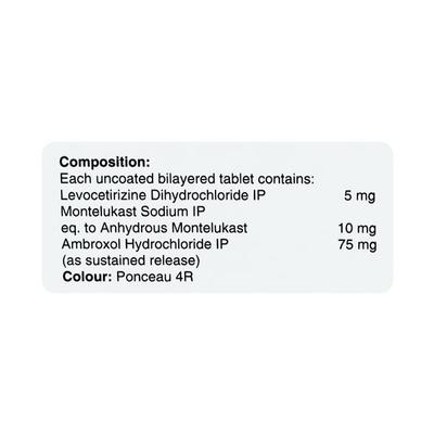 MINOLAST LX Tablet 10's - Cough And Cold-Cou