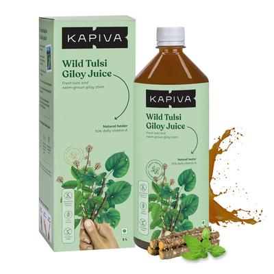Kapiva Wild Tulsi Giloy Juice 1 ltr - Giloy
