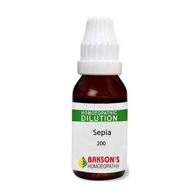 Bakson's Sepia 200 CH Liquid 30 ml - Dilutions