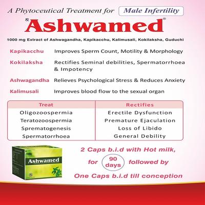 Bal Vedics Ashwamed Capsule 100's - Ashwagandha