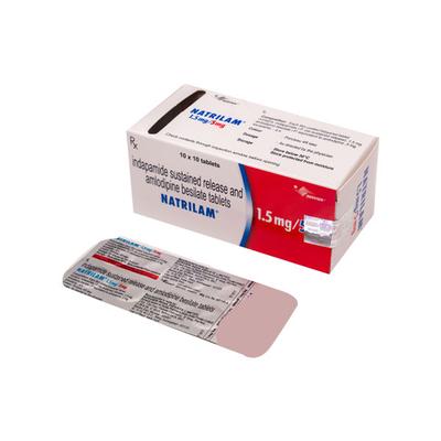 NATRILAM 1.5/5mg Tablet 10's (N) - Hypertension-Cal