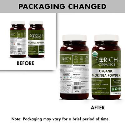 Sorich Organics Organic Moringa Powder 200 gm - Herbal Dietary Supplement