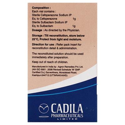 Fytobact 1000/1000mg Injection 1'S - Bacterial Infections-Cep