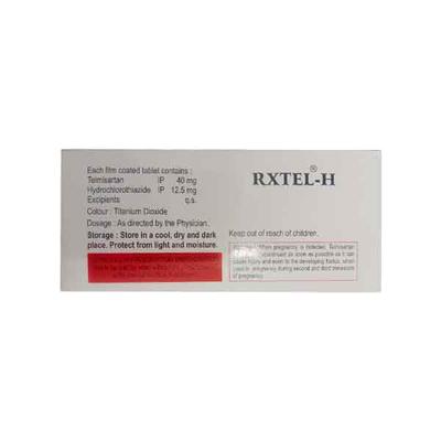 RXTEL H Tablet 10's - Hypertension-Ang