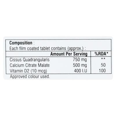 FRACSURE PLUS Tablet 10's - Supplements-Cal
