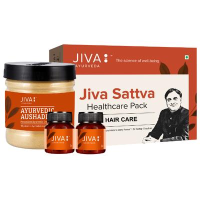 Jiva Ayurveda Health Care Pack - Hair Loss - Hair Masks & Packs
